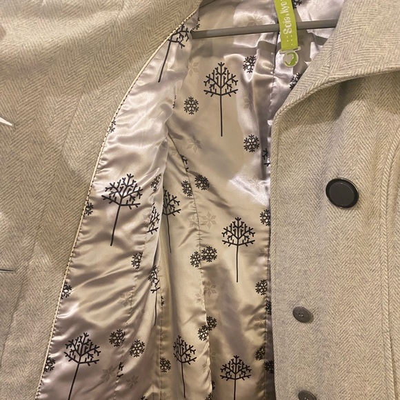 Soia & Kyo Gray Wool Coat - Picture 2 of 11